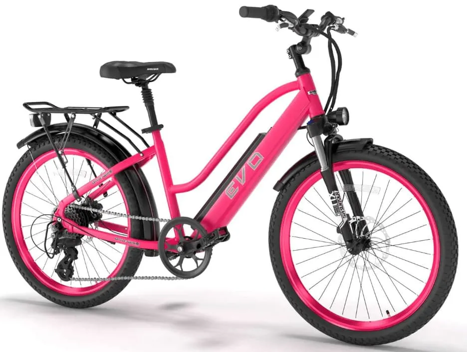 Ladies Electric Bike EVO 250W Pink