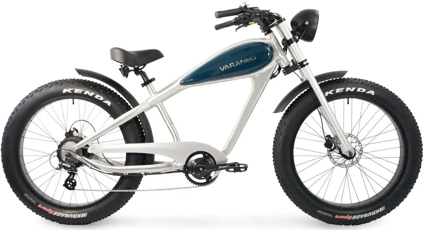 Electric Chopper Bike Fat Bike Varaneo Cafe Racer Aluminium