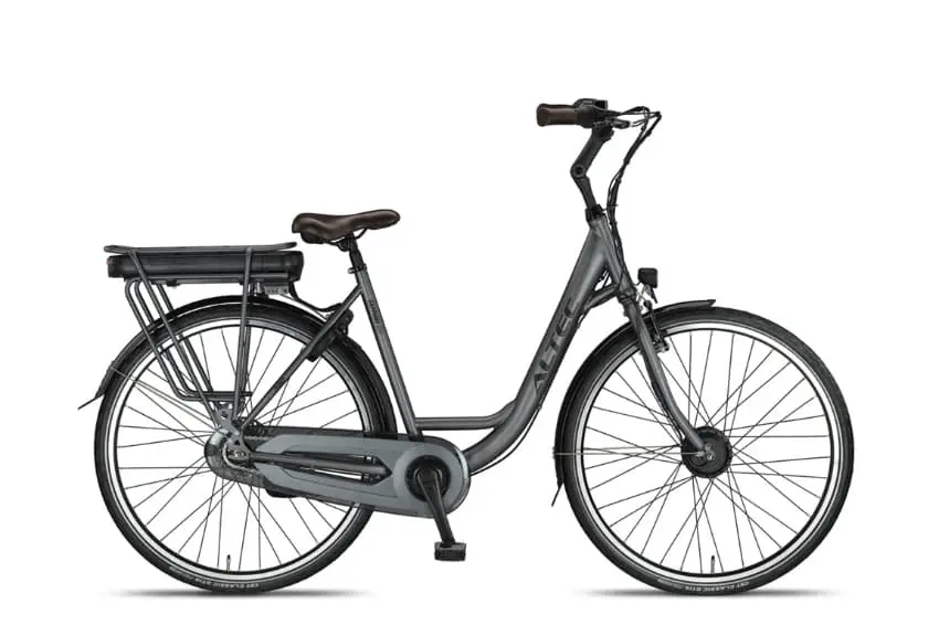 Ladies Electric City Bike 28 Inch Step through Altec Sapphire Nexus 7 Grey