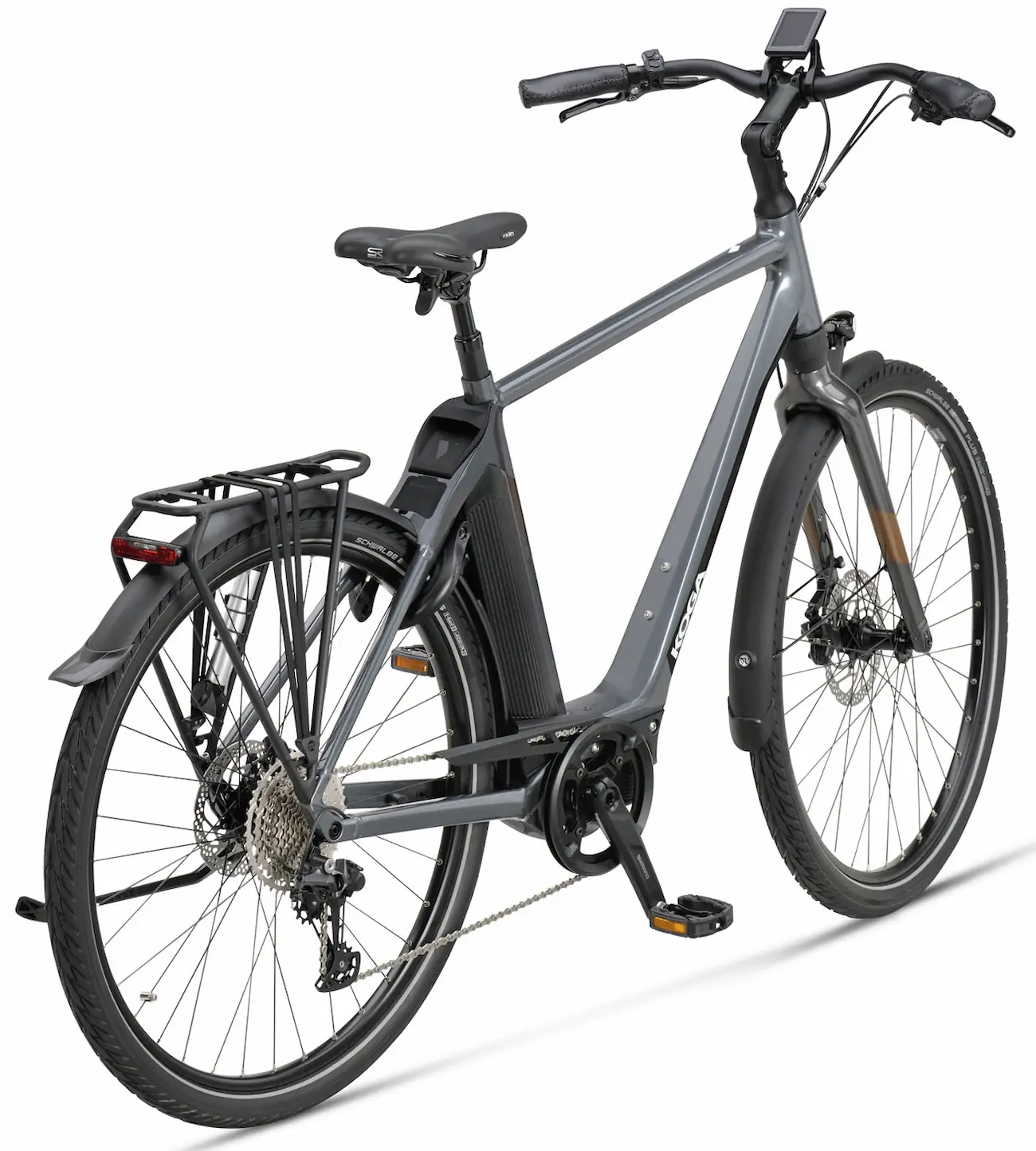 Koga VECTRO S10 Hybrid Electric Bike Mens Grey 500Wh L 56cm