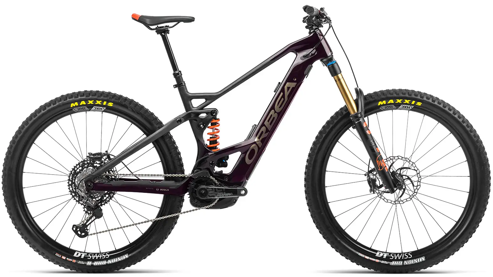 Not Available - Orbea Wild FS M Ltd Full Suspension Electric Mountain Bike Violett L