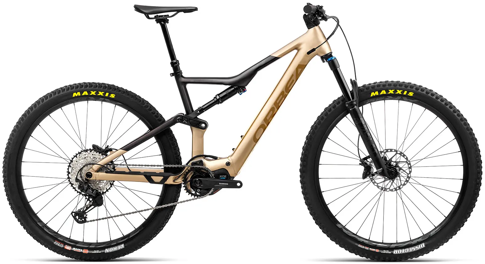 Orbea Rise H20 2023 Electric Mountain Bike Fully 29 Inch Gold M