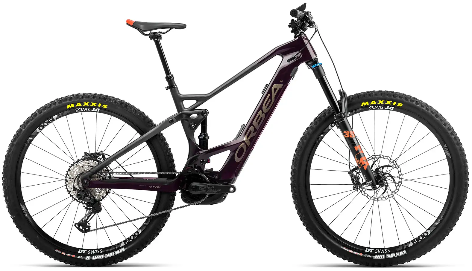 Not Available - Orbea Wild FS M10 Full Suspension Electric Mountain Bike Violett S