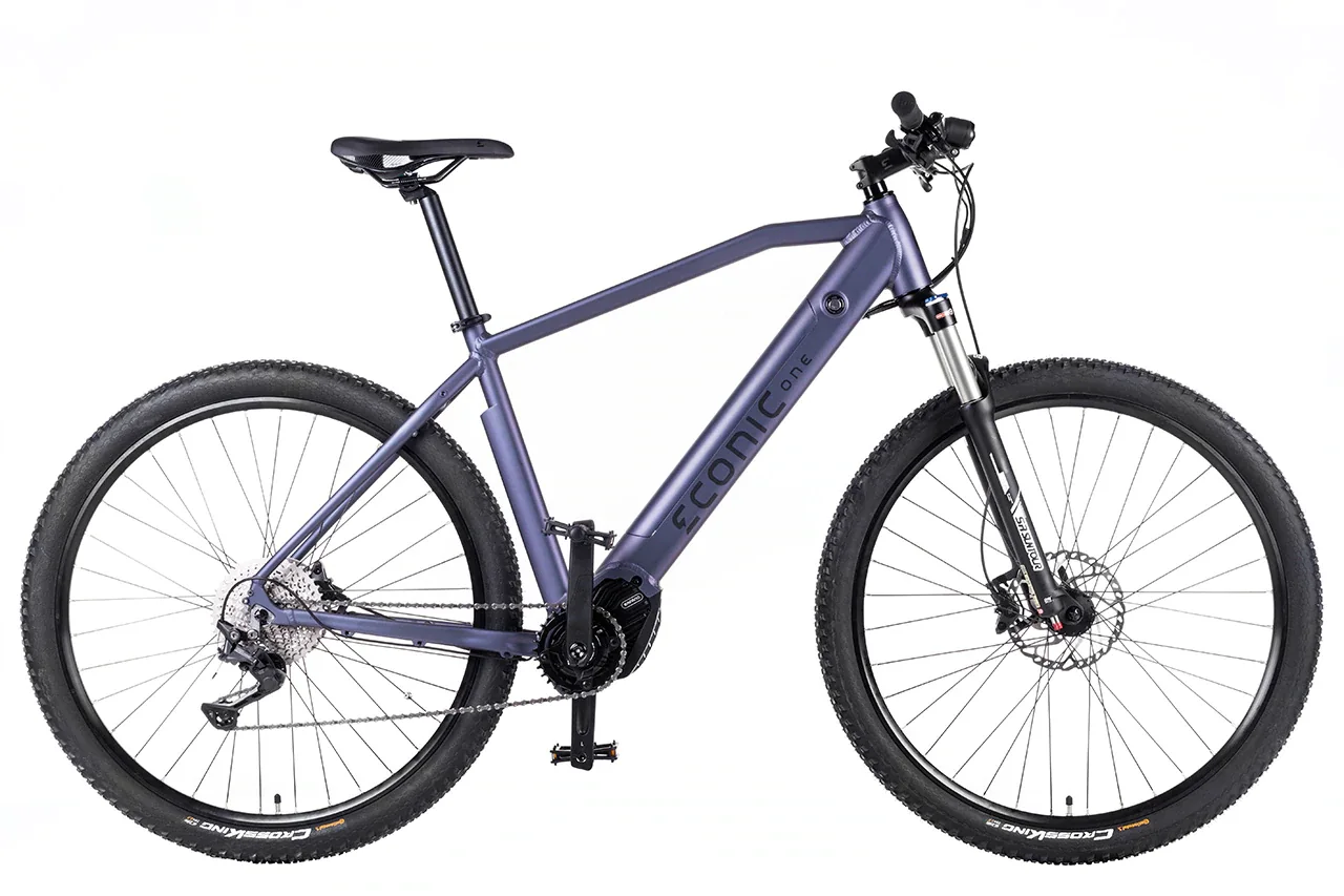 Electric MTB Hardtail Mid Drive Econic One Adventure M Arctic Fire