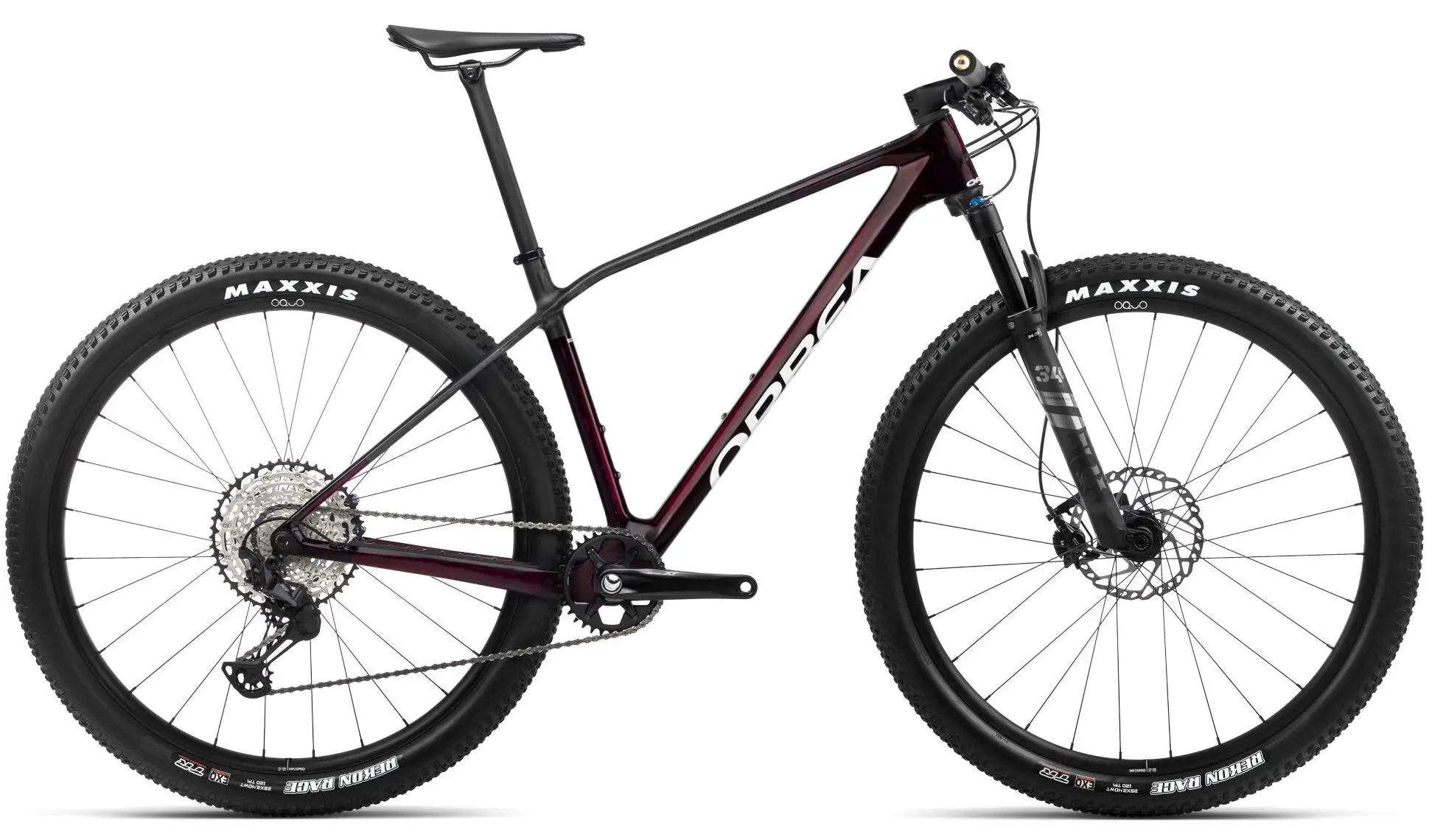 Orbea Alma M ELITE 2024 Mountain Bike Carbon 29 Inch Red S