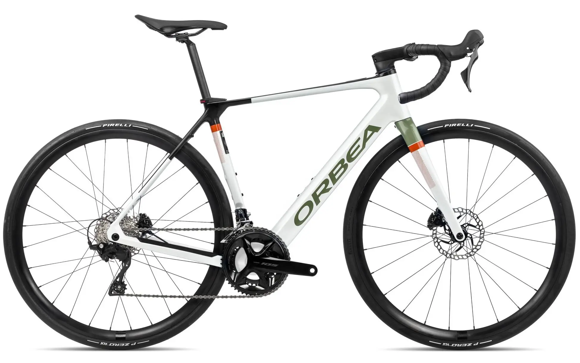 Orbea Gain M30 2024 Electric Gravel Bike Carbon White XL