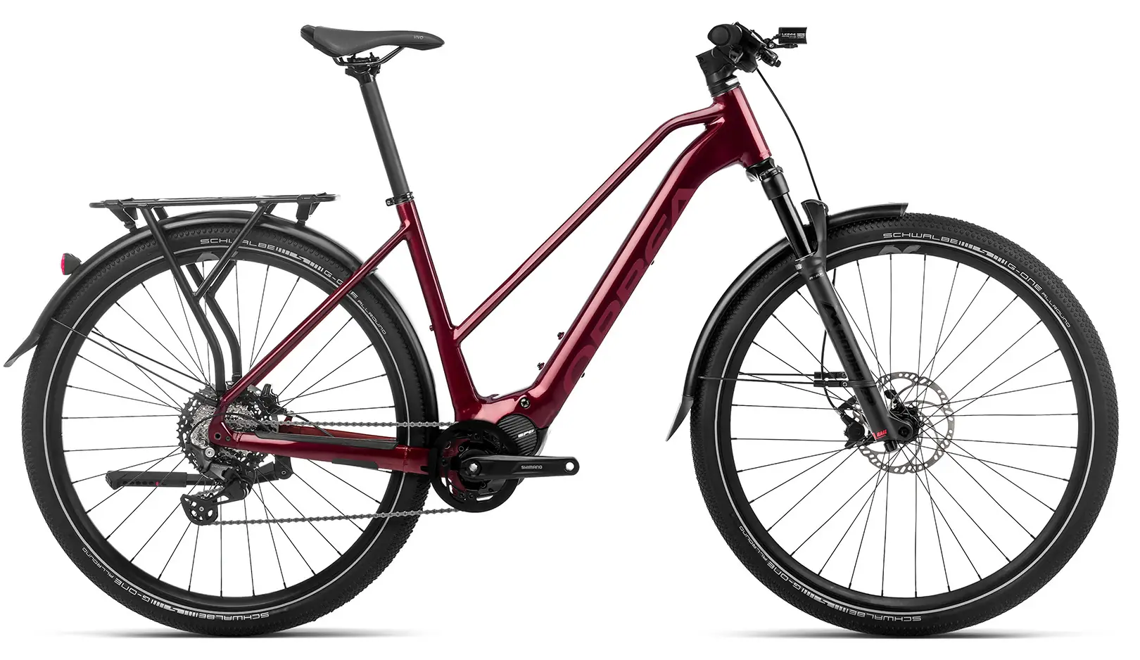 Orbea Kemen Mid 30 2023 Hybrid Electric Bike Unisex Mid Drive Red S