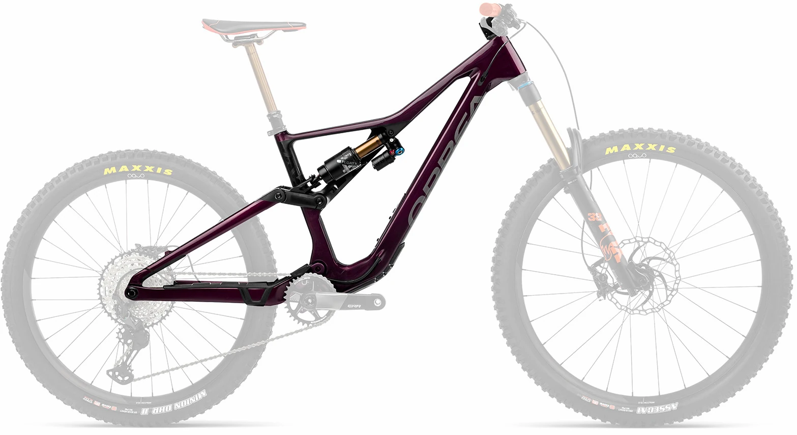 Orbea RALLON+X2 2POS FK Mountain Bike Carbon Frame Purple L
