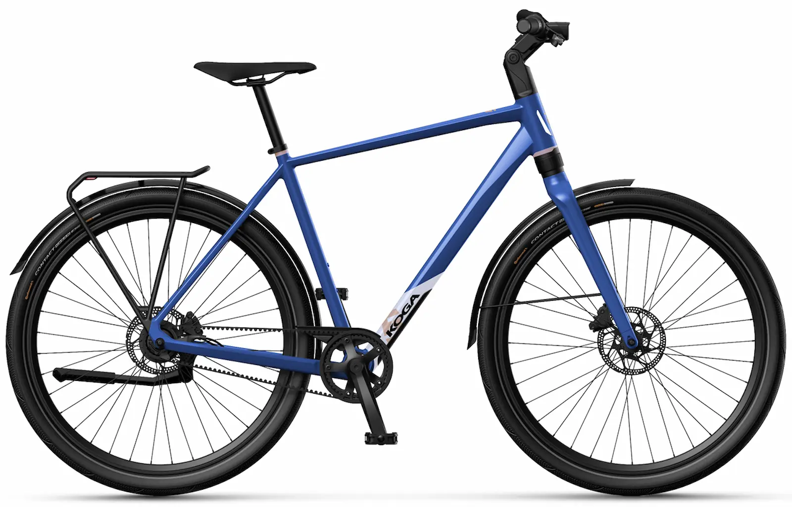 Koga F3 2.0 Trekking Bike Mens Belt Drive Blue XL 60cm