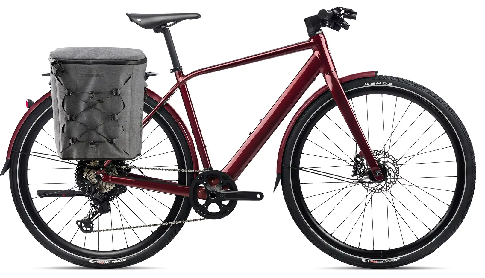 Orbea VIBE H10 EQ 2023 Urban Electric Bike Mens 28 Inch Red M