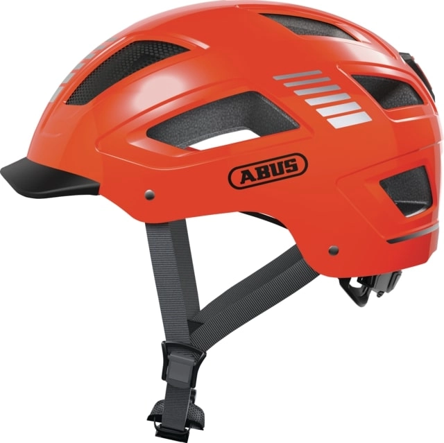 Abus Bike Helmet Urban with light HYBAN 2.0 SIGNAL red L