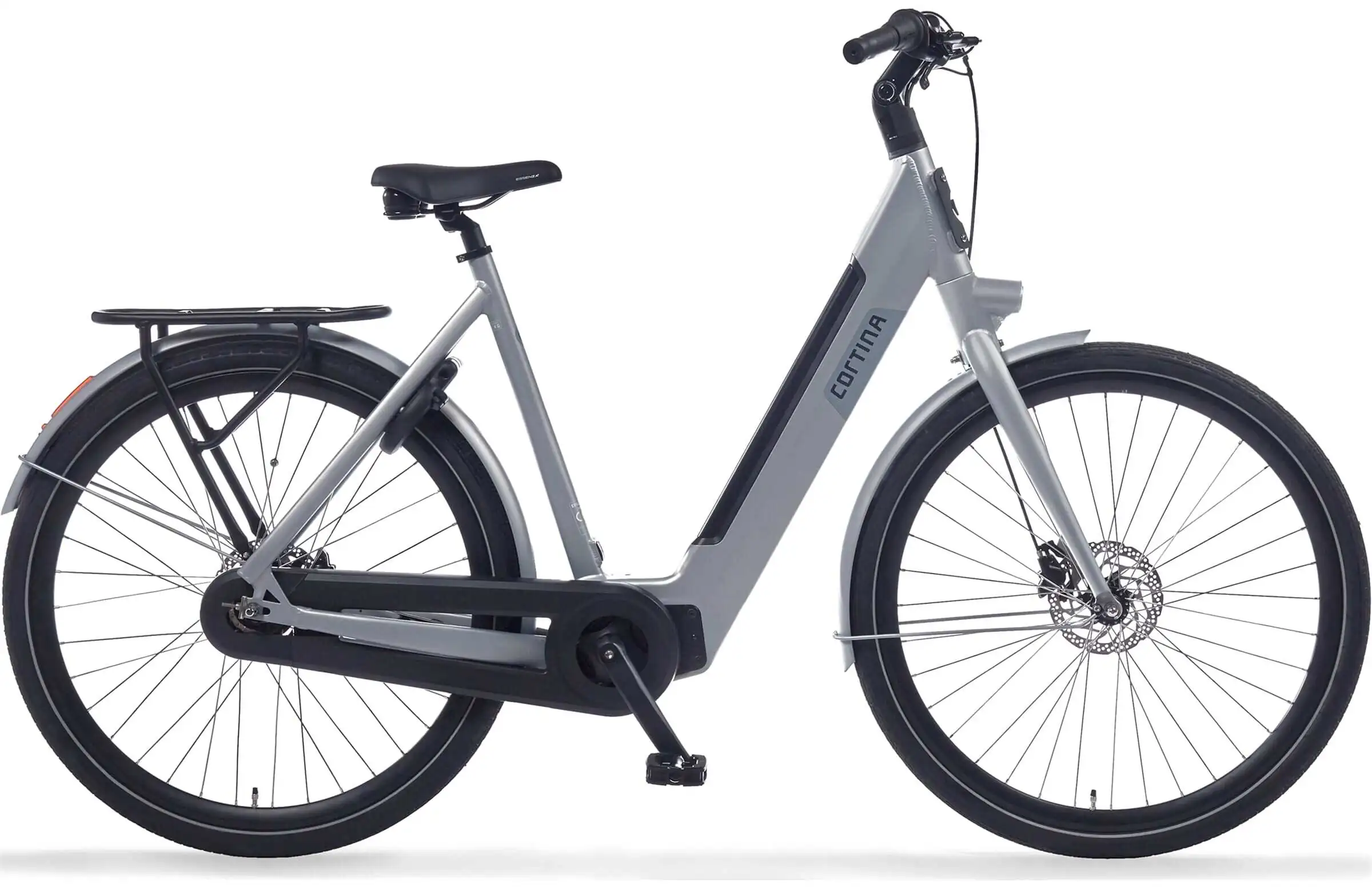 Not Available - Ladies Electric Bike Hybrid Mid Drive Step Through Cortina E-N Grey 4M