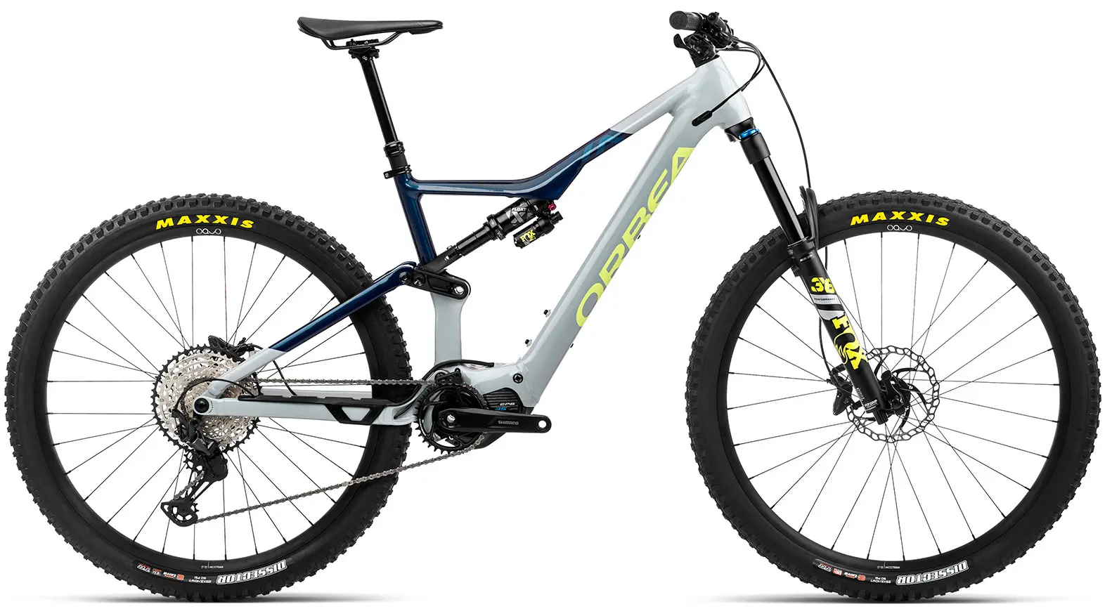 Orbea Rise H10 2023 Electric Mountain Bike Fully 29 Inch White L