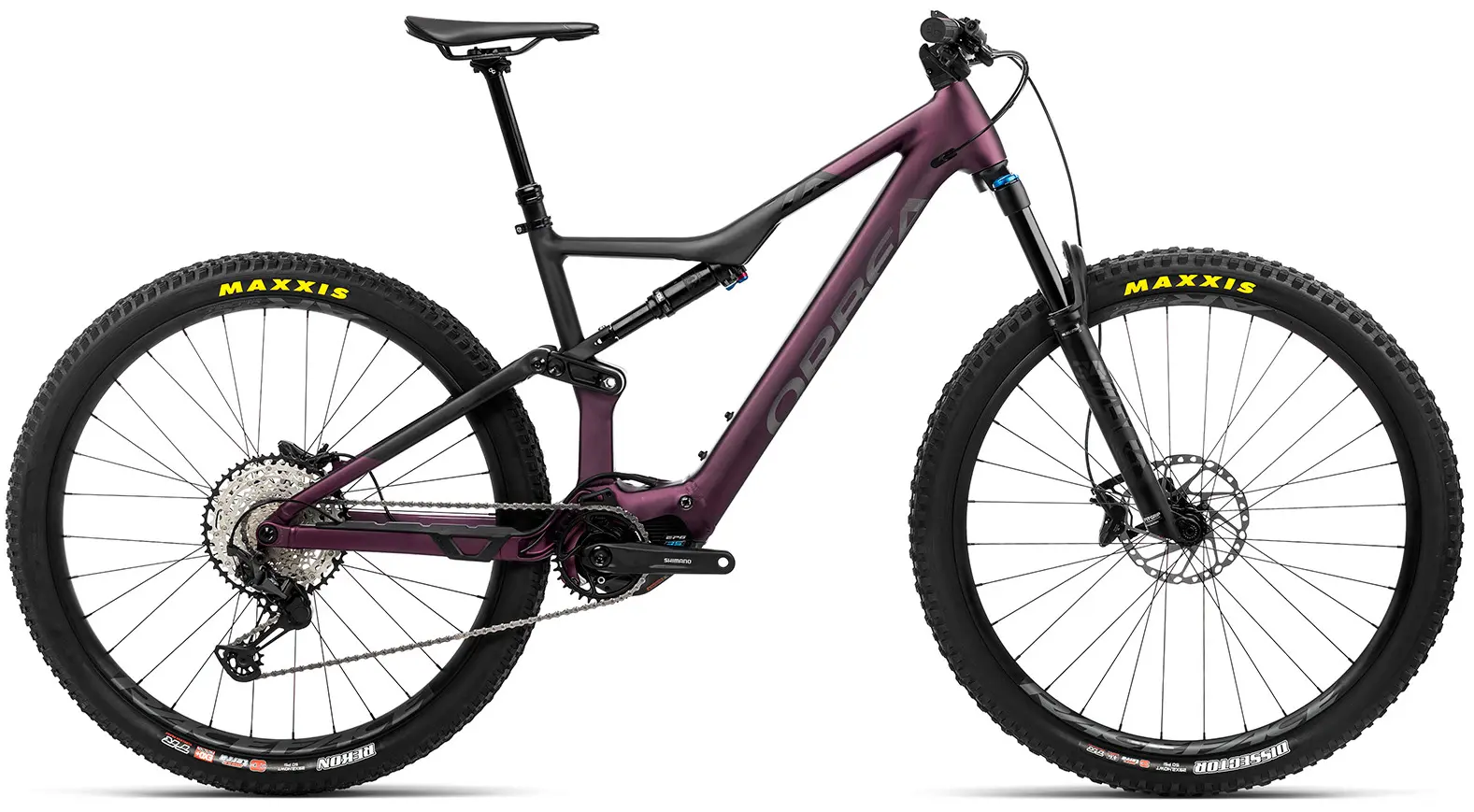 Orbea Rise H20 2023 Electric Mountain Bike Fully 29 Inch Purple L