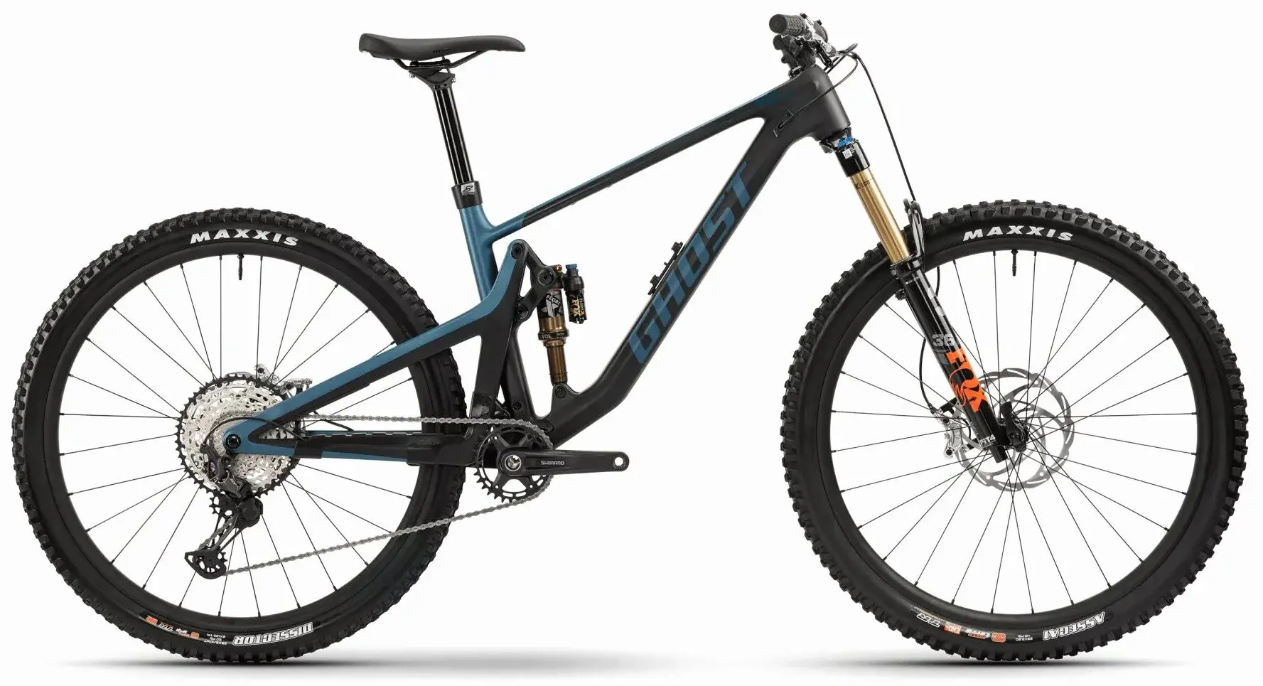 Ghost Riot Trail Full Party Mountain Bike Fully Carbon 29 Inch L