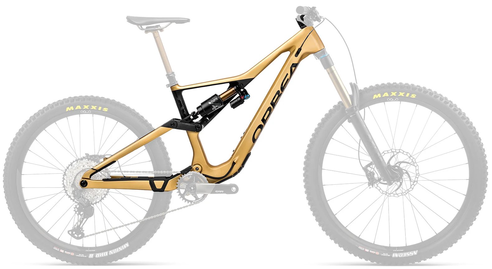 Orbea RALLON+X2 2POS FK Mountain Bike Carbon Frame Gold L