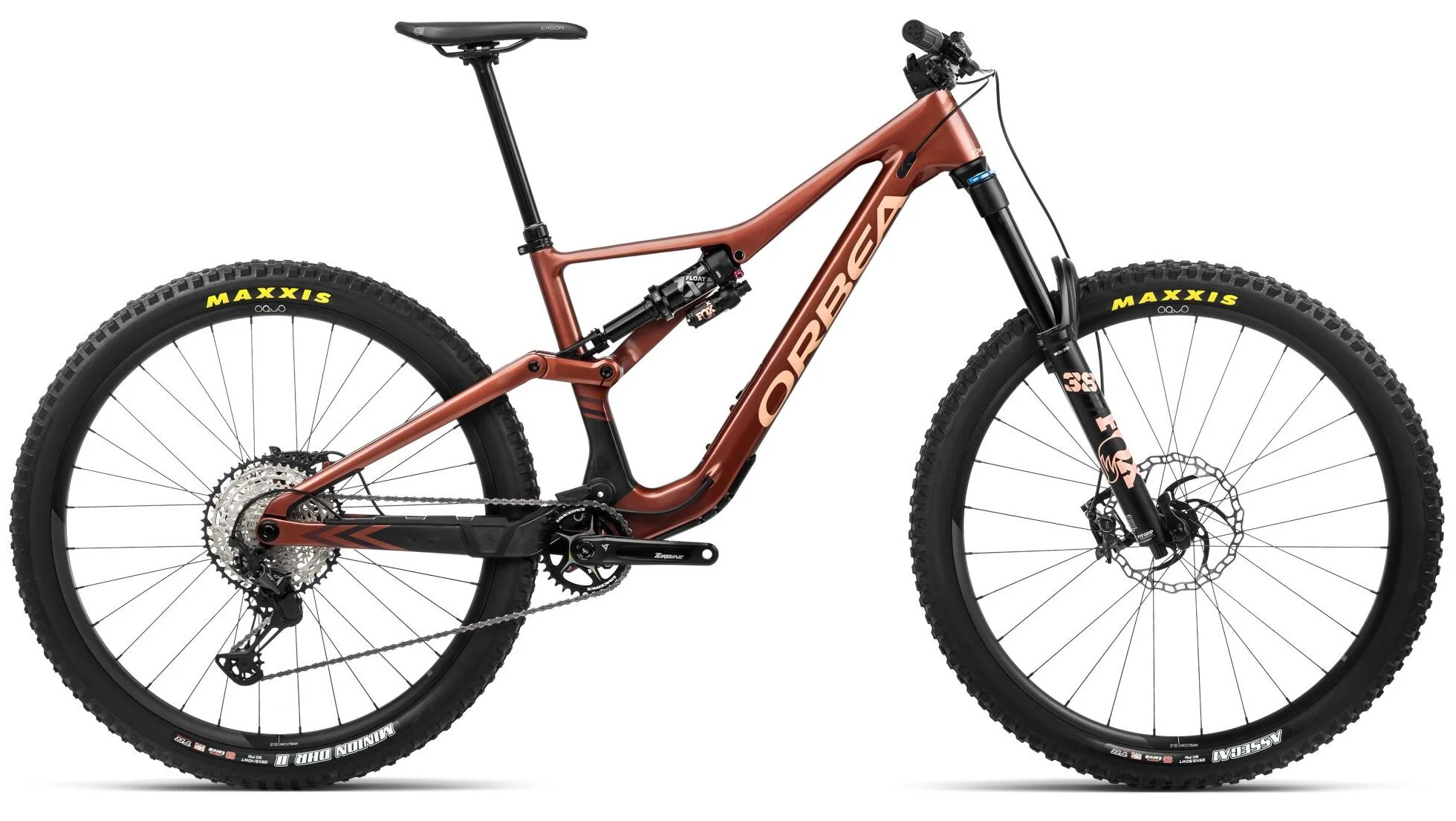 Orbea RALLON M10 2024 Mountain Bike Fully Carbon Red XL