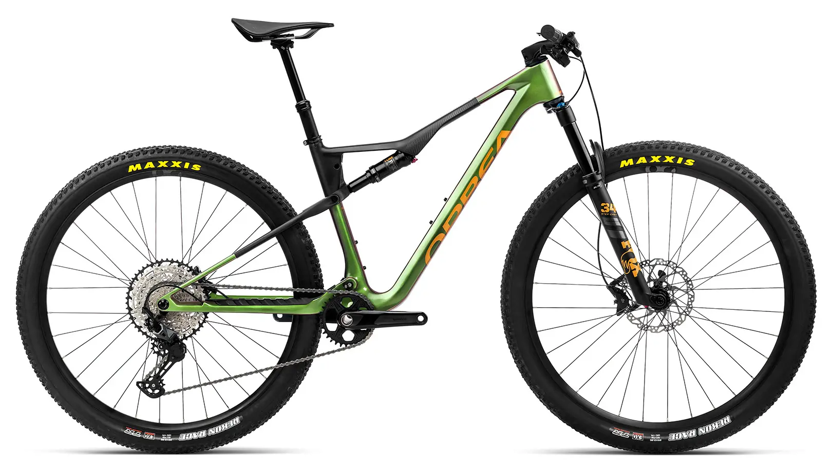 Orbea OIZ M30 2023 Mountain Bike Fully Carbon Frame Green XL