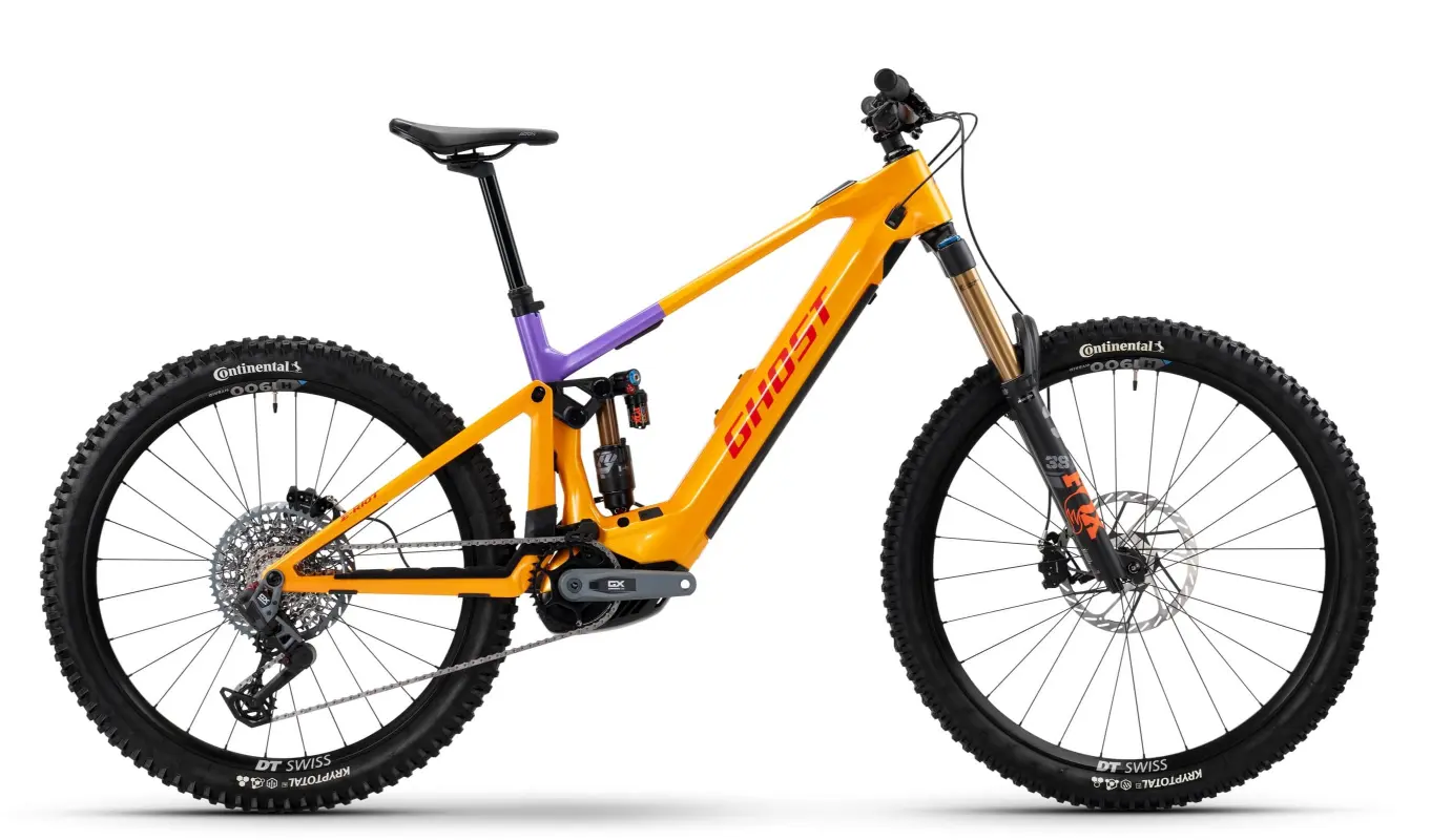 Ghost E-Riot Full Party Electric Mountain Bike Fully Carbon 2025 38.5cm ...