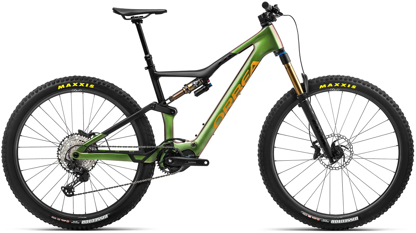 Orbea Rise M10 2023 Electric Mountain Bike Fully 29 Inch Green M