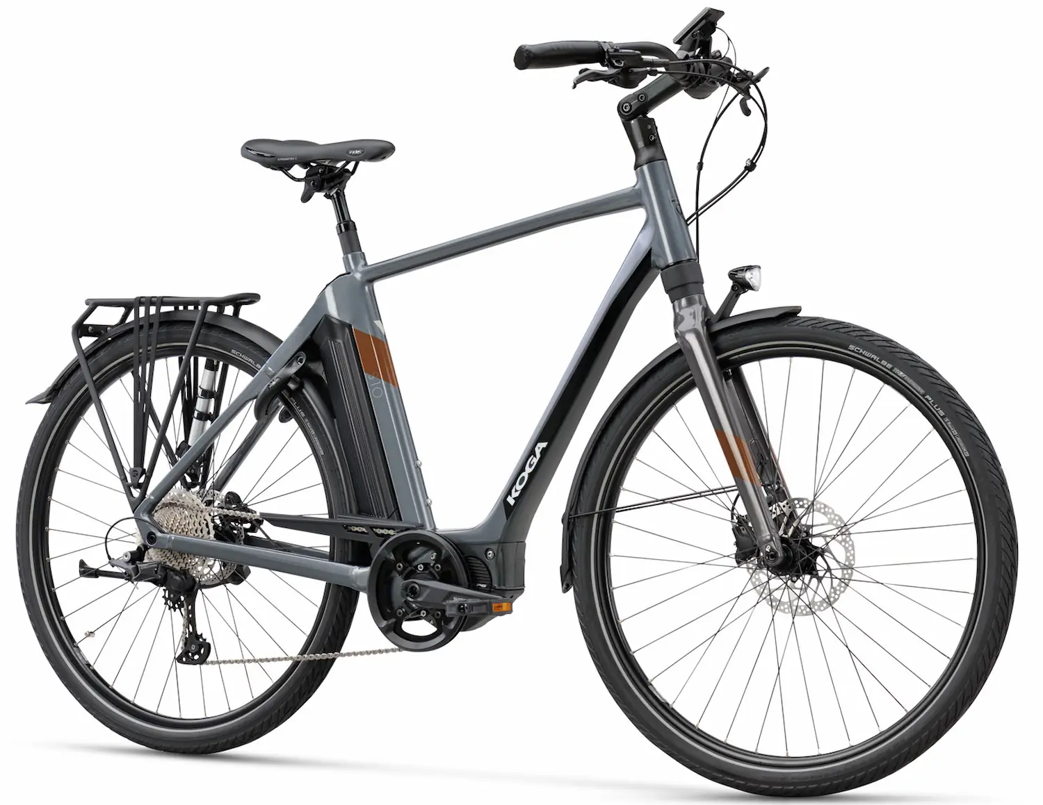 Koga VECTRO S10 Hybrid Electric Bike Mens Grey 500Wh L 56cm
