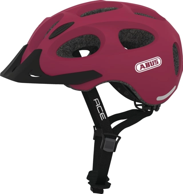 Abus Bike Helmet Urban with light YOUN-I ACE red S