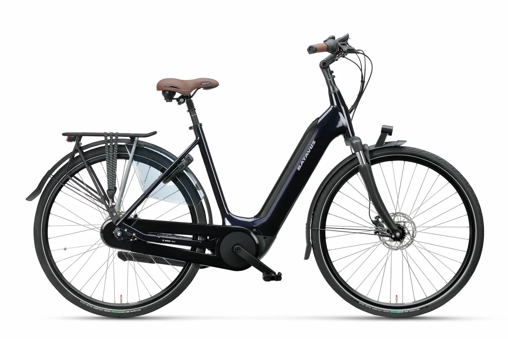 Batavus Finez E-go Power 625 Hybrid Electric Bike Ladies Bosch Blue 53cm
