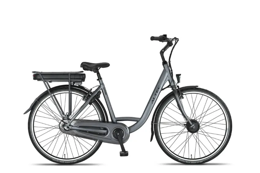 Ladies Electric City Bike 28 Inch Step through Altec Sapphire Nexus 3 Grey