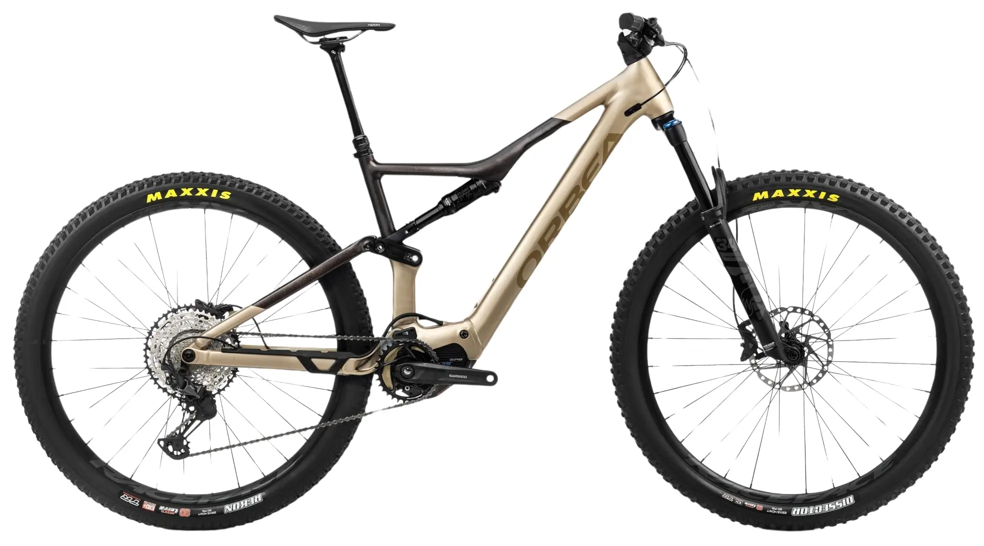 Orbea Rise H20 2024 Electric Mountainbike Fully 29 Inch Gold M
