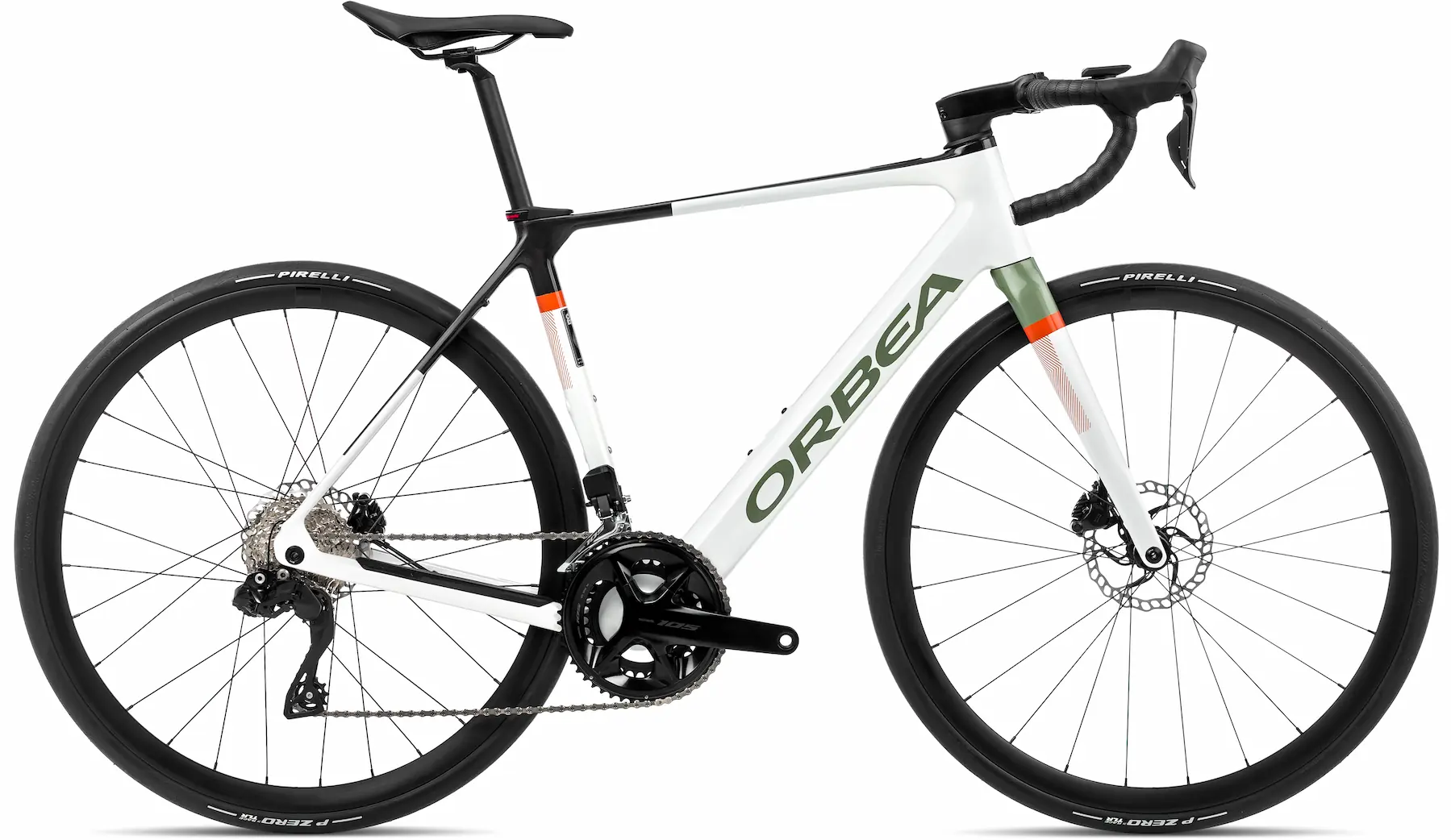 Orbea Gain M30i 2023 Electric Road Bike Lightweight Carbon White XS 43cm
