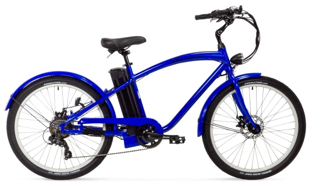 Electric Cruiser Bike Varaneo Beachcruiser Blue