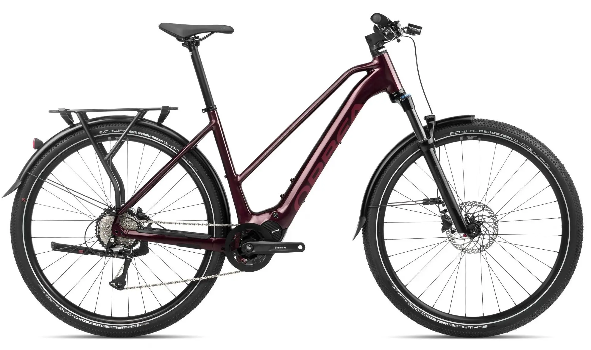 Orbea Kemen Mid 40 2024 Womens Electric Bike Mid Drive Red L