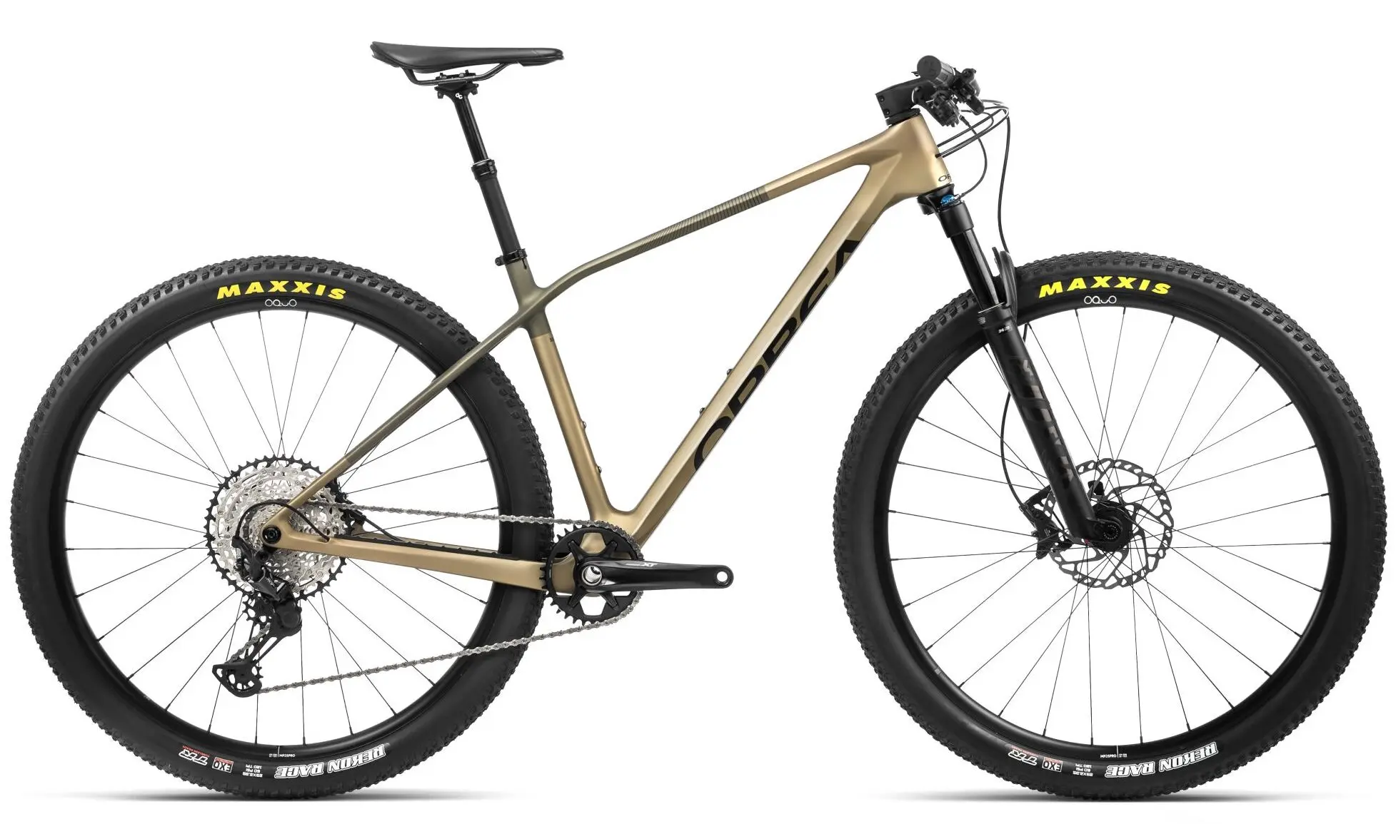 Orbea Alma M20 2024 Mountain Bike Carbon 29 Inch Gold L