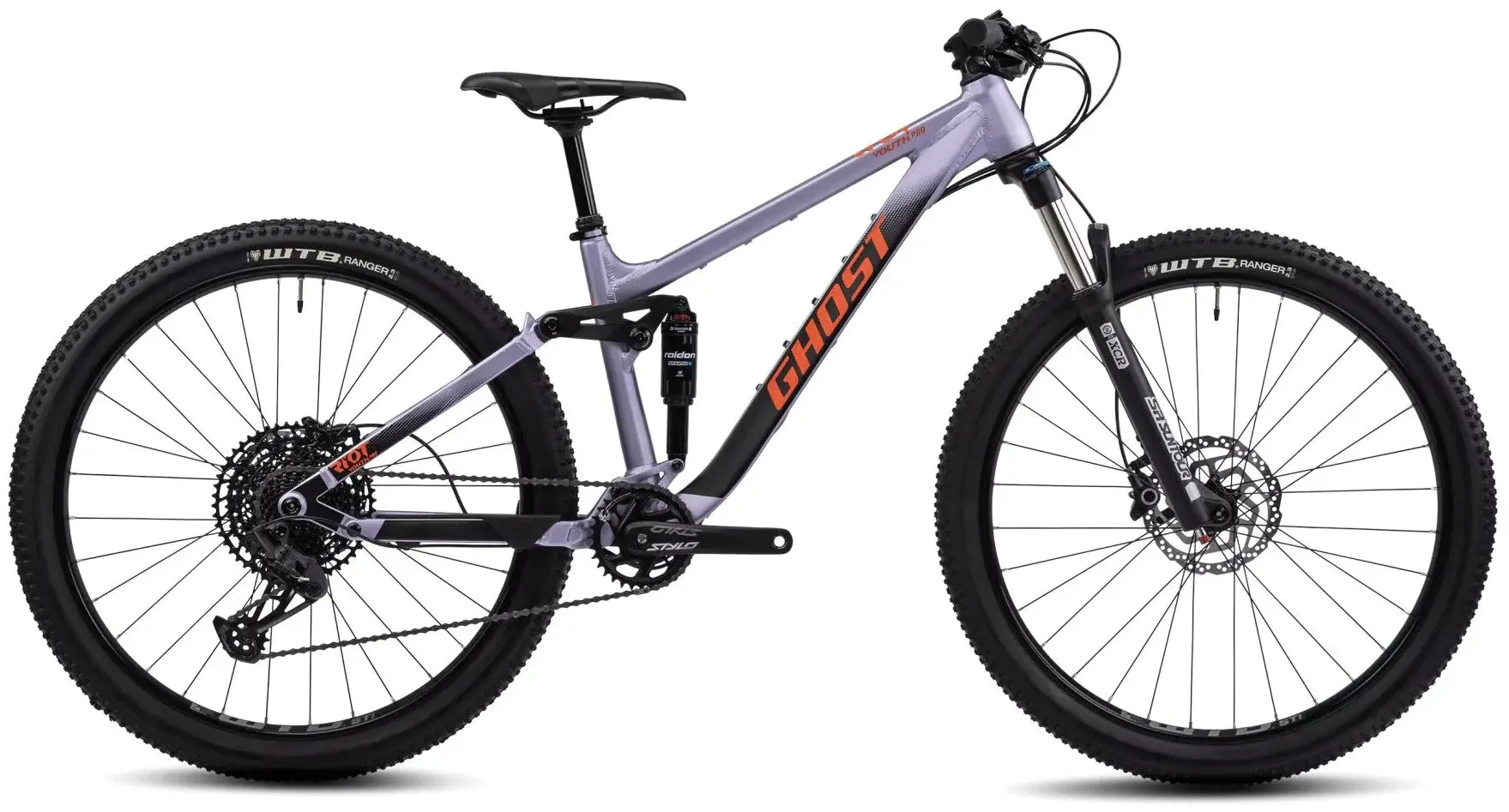 Ghost Riot Youth Pro Kids Mountain Bike Fully