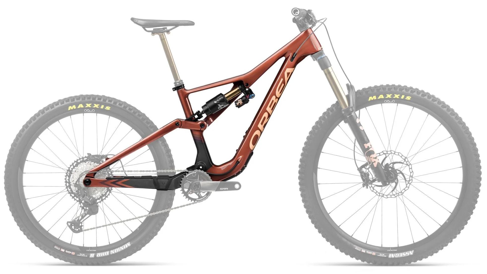 Orbea RALLON+X2 2POS FK 2024 Mountain Bike Fully Carbon Red XL