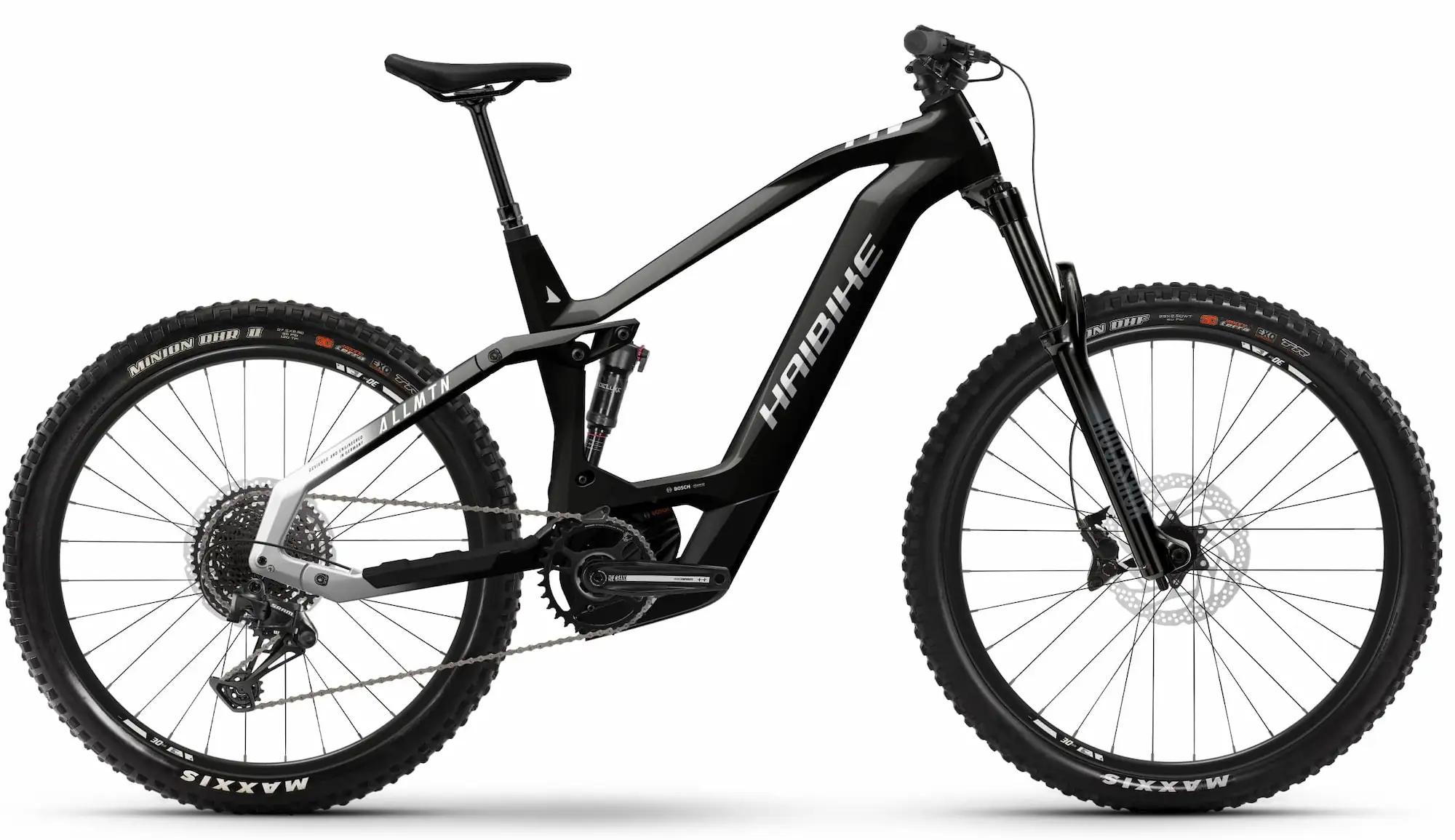 Haibike AllMtn CF 8 Electric Mountain Bike Fully Bosch Carbon 29 27.5" 41cm