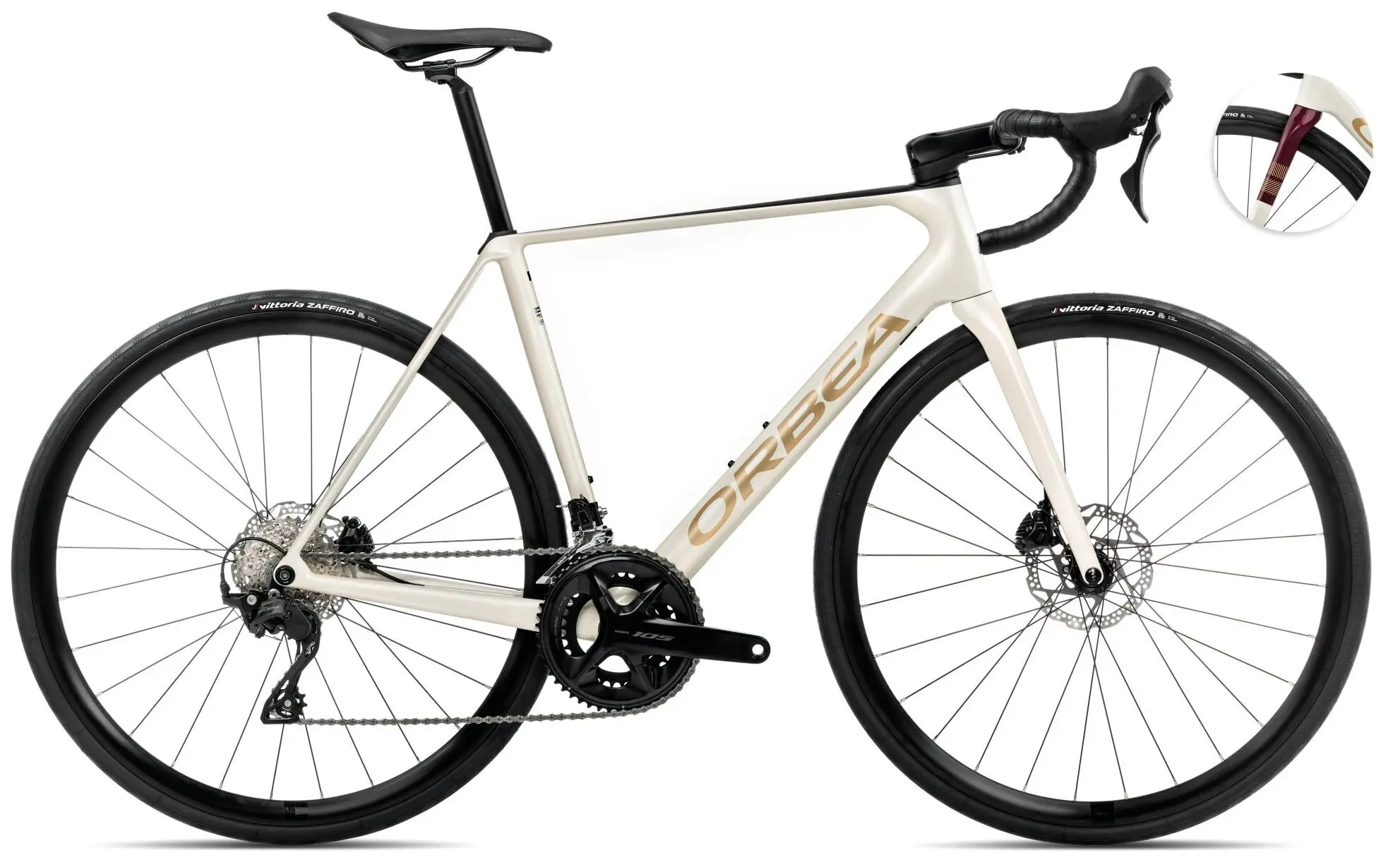 Orbea Orca M30 2025 Rennrad Carbon 60cm WeiA