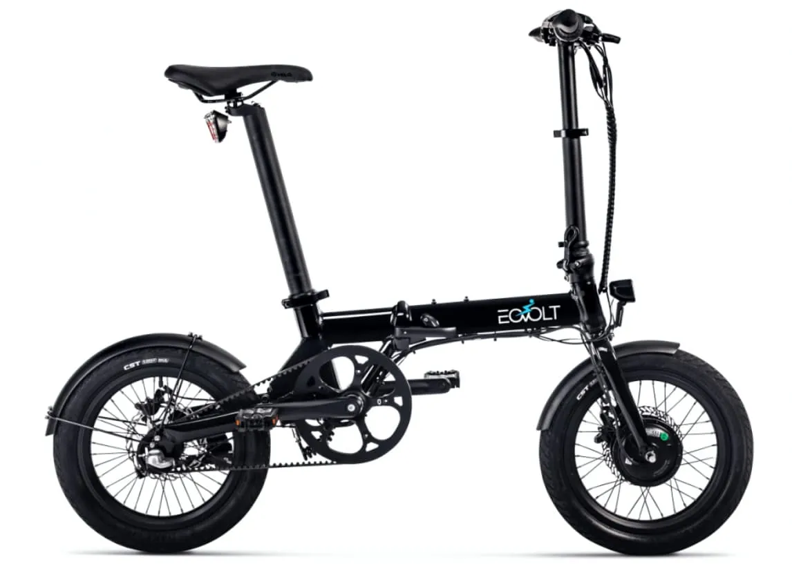 Electric Folding Bike EOVOLT City X Black