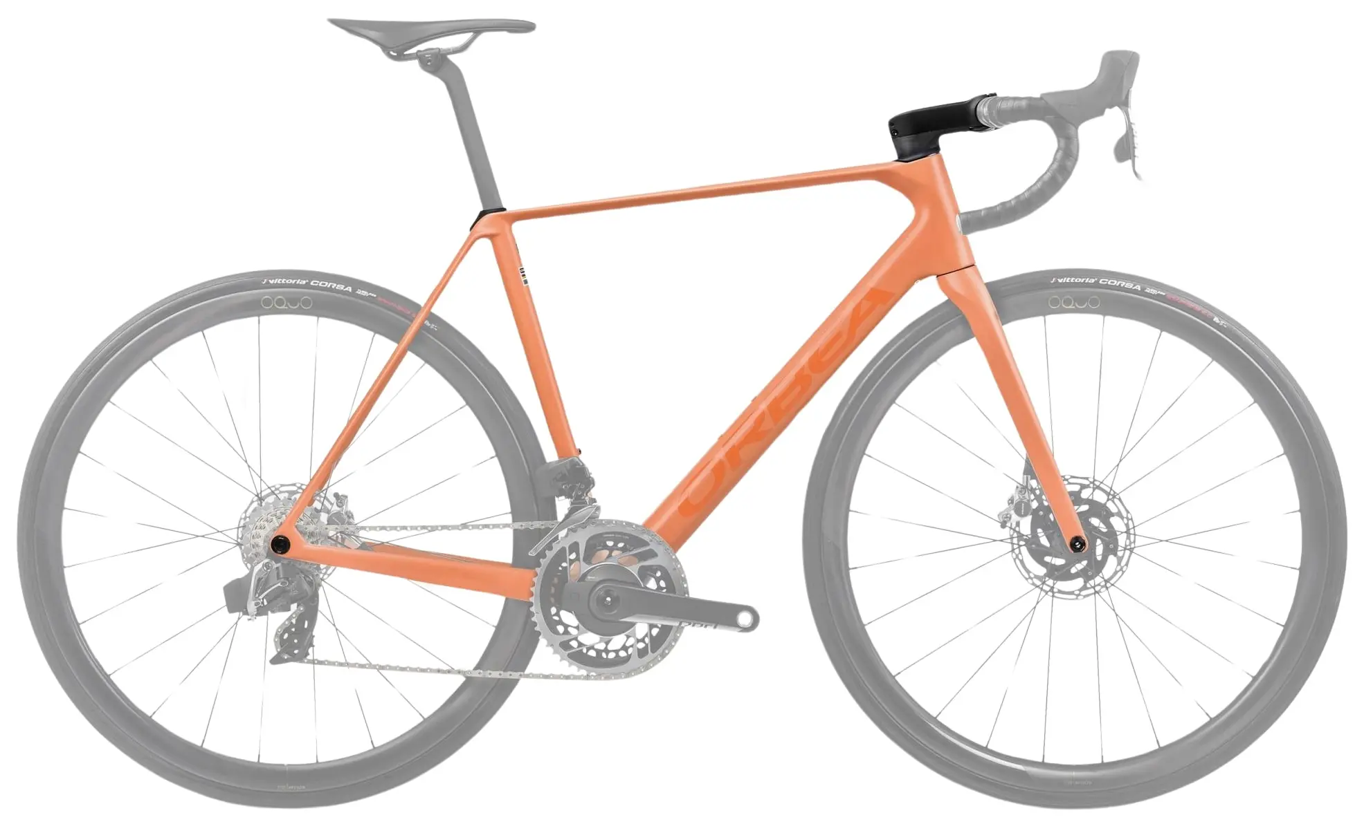 Orbea Orca OMX 2024 Road Bike Frame Carbon Orange 60cm