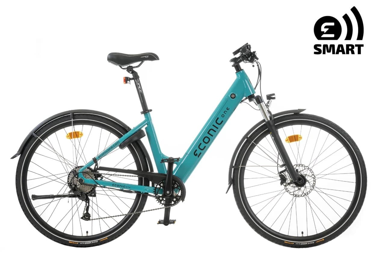 Ladies Electric Bike Econic One Smart Comfort M 44cm Turquoise