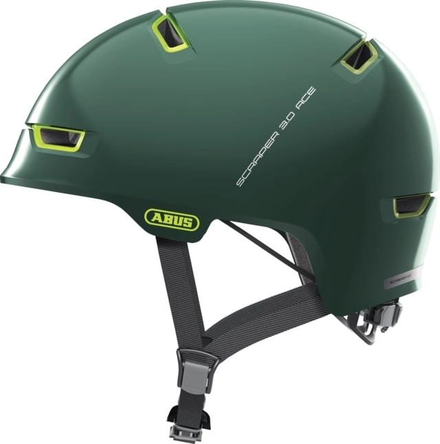 Abus Bike Helmet Urban for adults SCRAPER 3.0 ACE green M