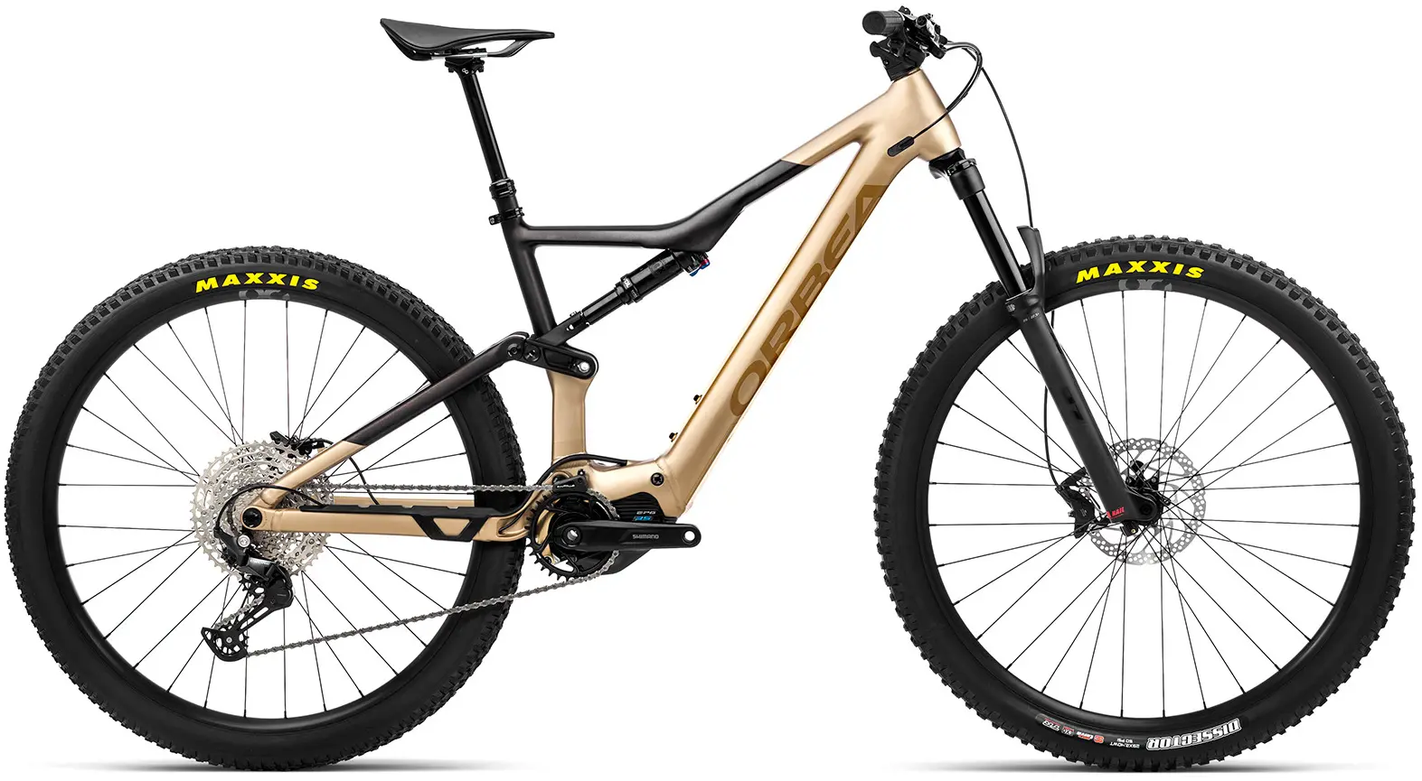 Orbea Rise H30 2023 Electric Mountain Bike Fully 29 Inch Gold S