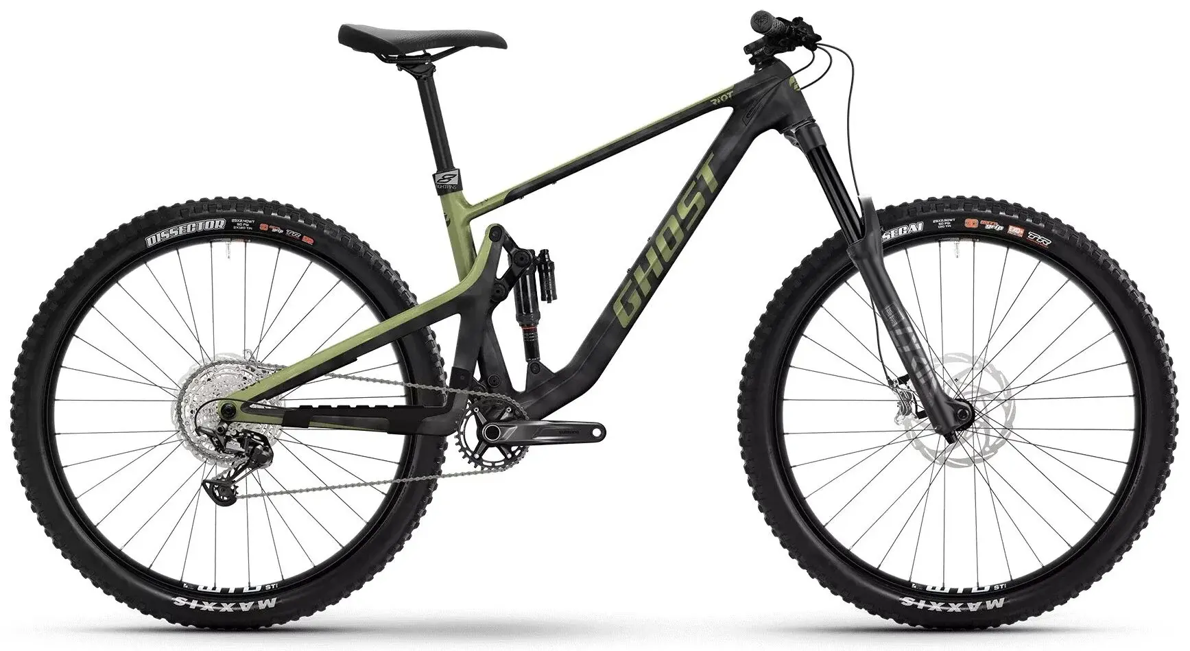 Ghost Riot Trail Pro Mountain Bike Fully Carbon 29 Inch S