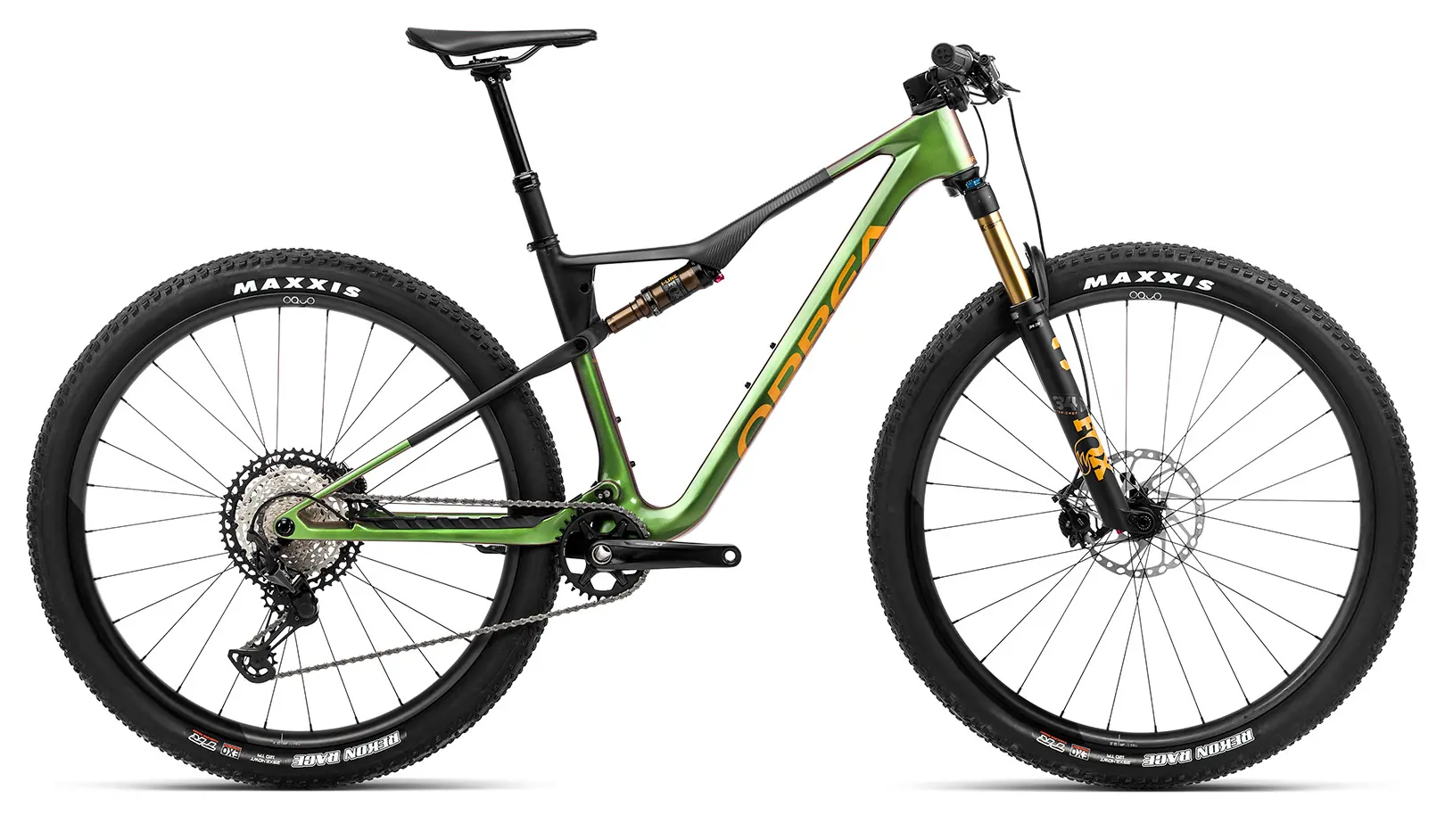Orbea OIZ M10 2023 Mountain Bike Fully Carbon Frame Green XL