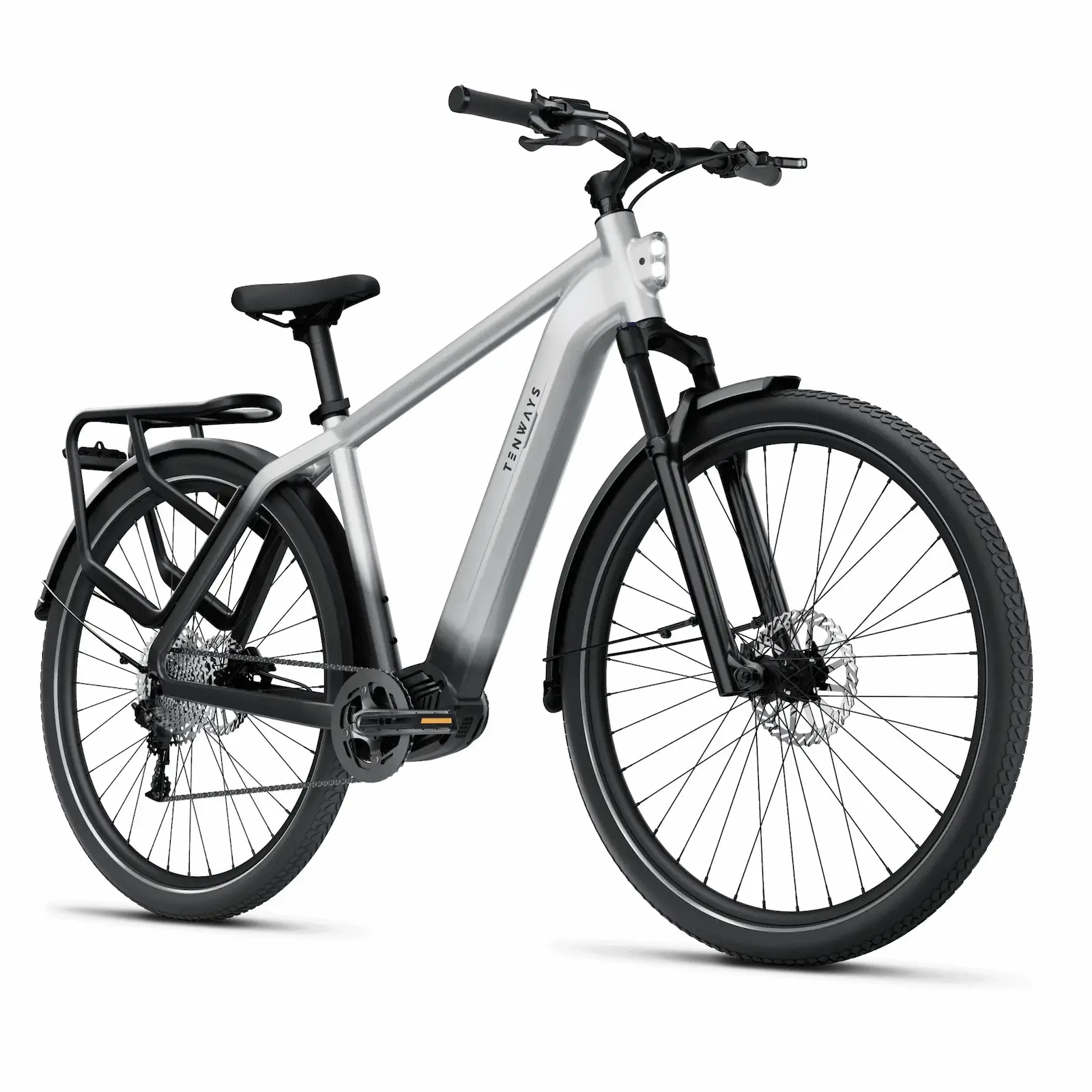 Tenways Hybrid Electric Bike Herren Mid Drive AGO-X XL Grey