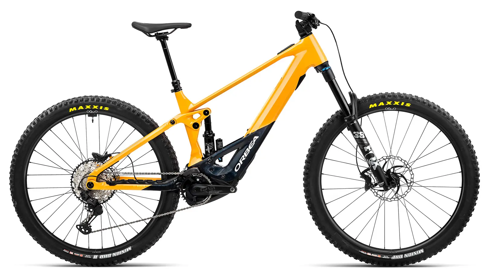 Orbea Wild H10 2023 Electric Mountain Bike Full Suspension 29 Inch Yellow S
