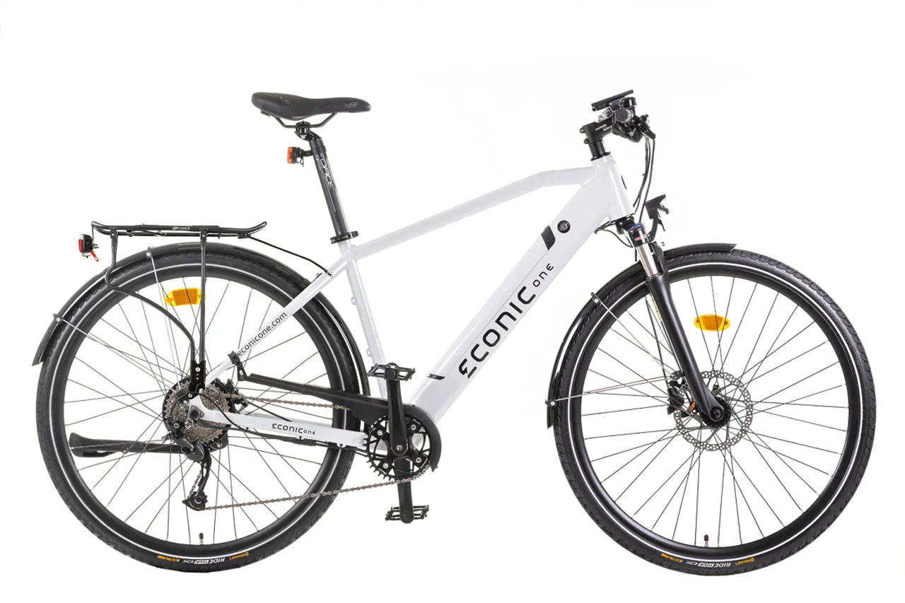 Electric Hybrid Bike Econic One Urban M 44cm White