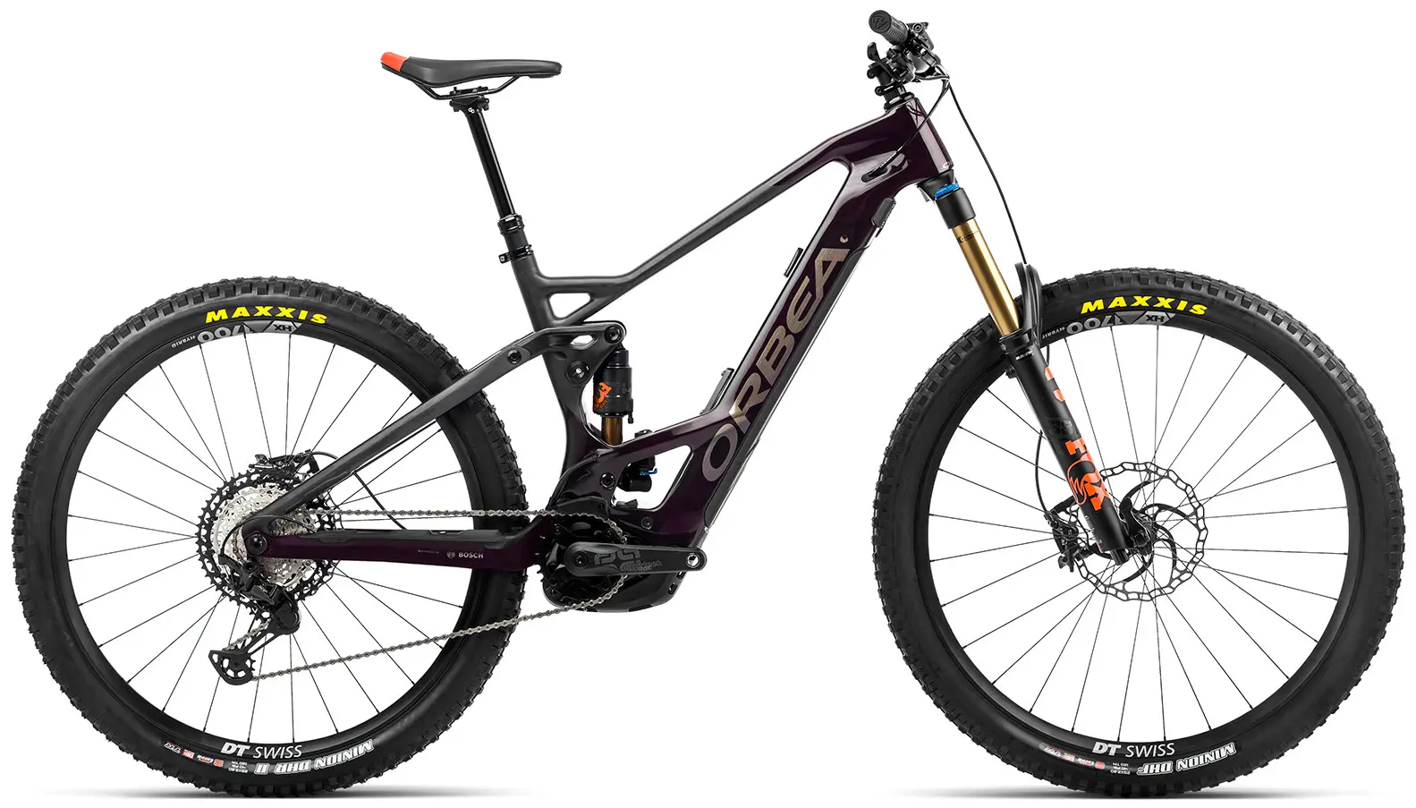 Not Available - Orbea Wild FS M Team Full Suspension Electric Mountain Bike Violett XL