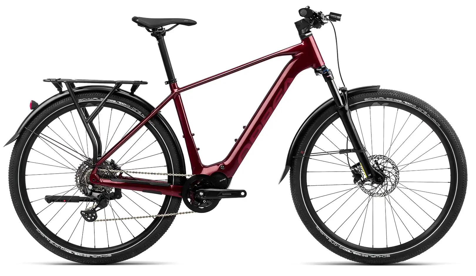 Orbea Kemen 40 2023 Hybrid Electric Bike Mens Mid Drive Red L