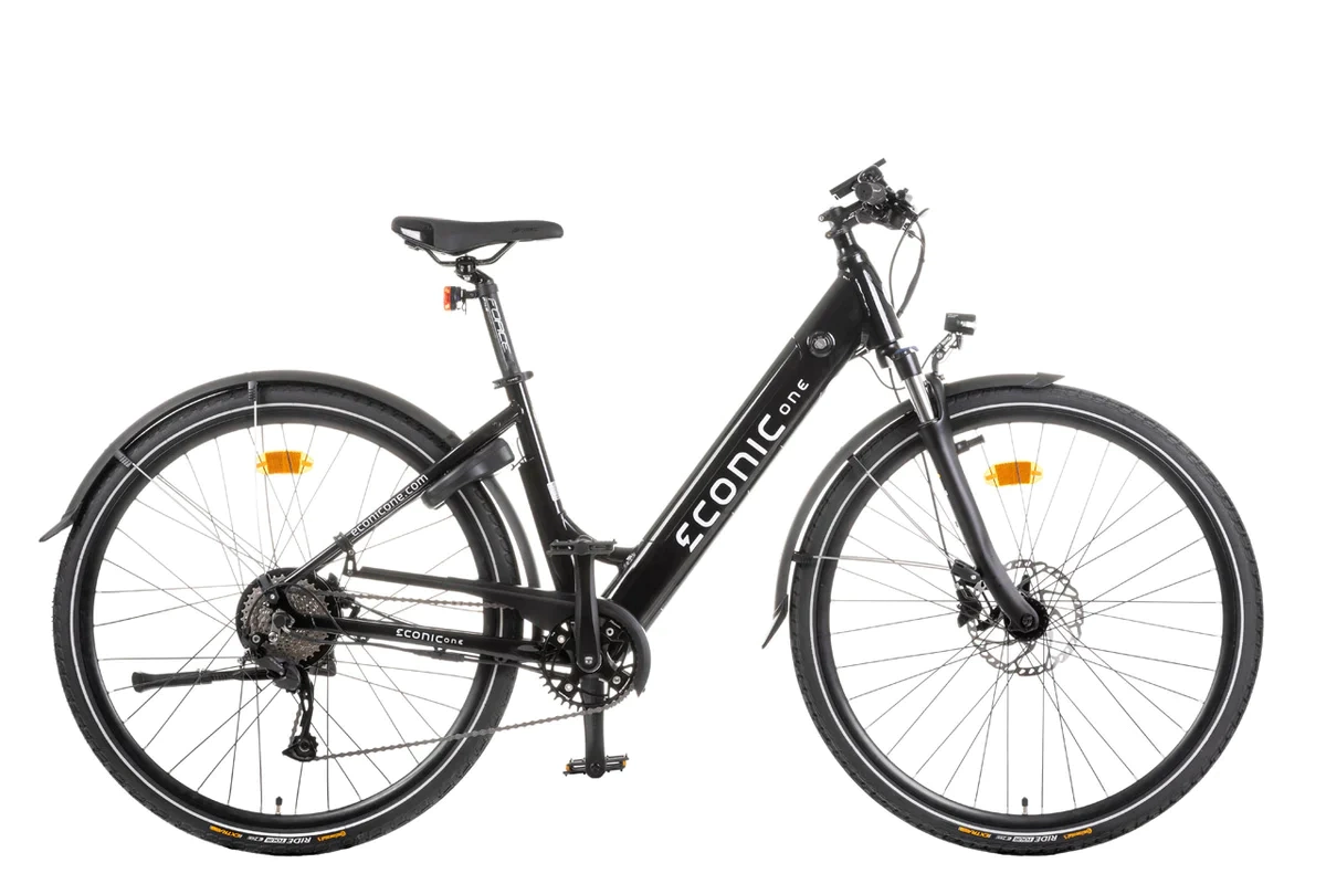 Ladies Electric Bike Econic One Smart Comfort L 48cm Black